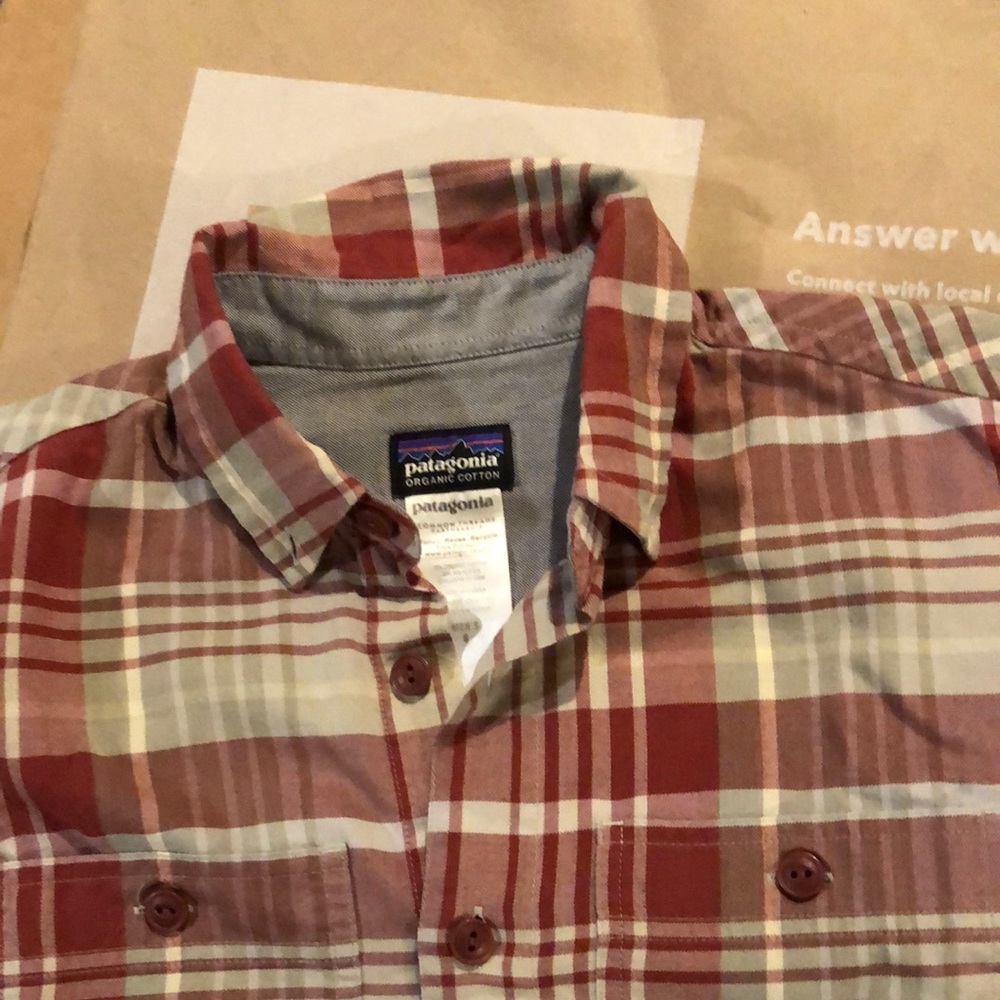 Patagonia button down from 2017